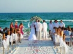 Wedding on the beach, French Riviera