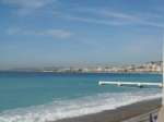 Running on the Promenade des Anglais