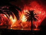 Fireworks festival in Cannes