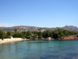 TIKI PLAGE, private beach, Agay, Saint Raphaël, French Riviera